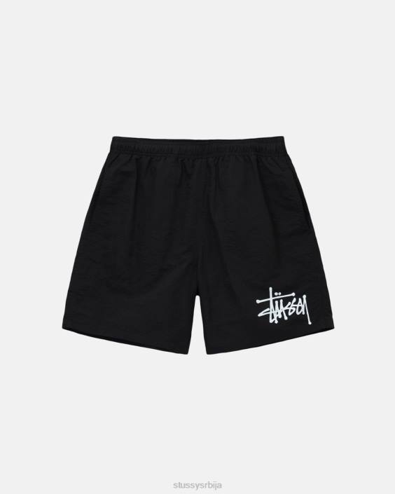 STUSSY кратке хлаче црн унисек велика основна вода кратко L64B101
