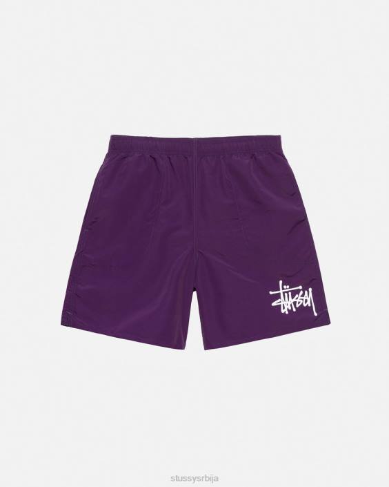 STUSSY кратке хлаче шљива унисек велика основна вода кратко L64B103