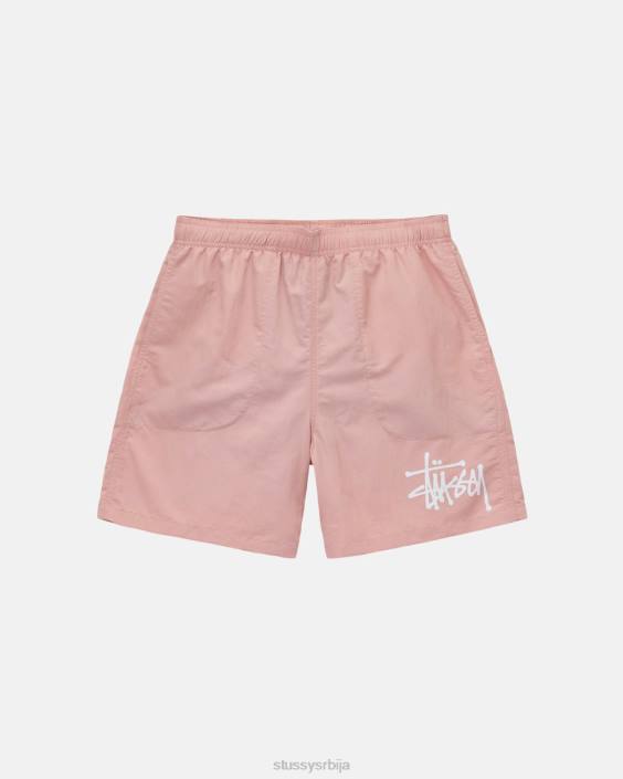 STUSSY кратке хлаче розе унисек велика основна вода кратко L64B106