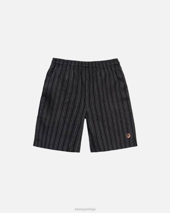 STUSSY кратке хлаче постељина са више пруга унисек наша стара радна продавница лагуна схорт L64B267
