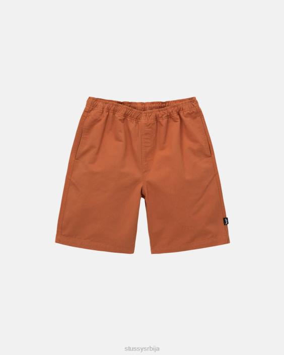 STUSSY кратке хлаче рђа унисек брушена плажа кратка L64B287