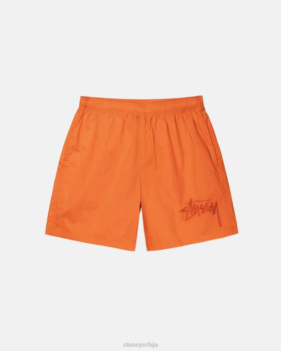 STUSSY кратке хлаче наранџаста унисек велики залиха најлон кратки L64B290