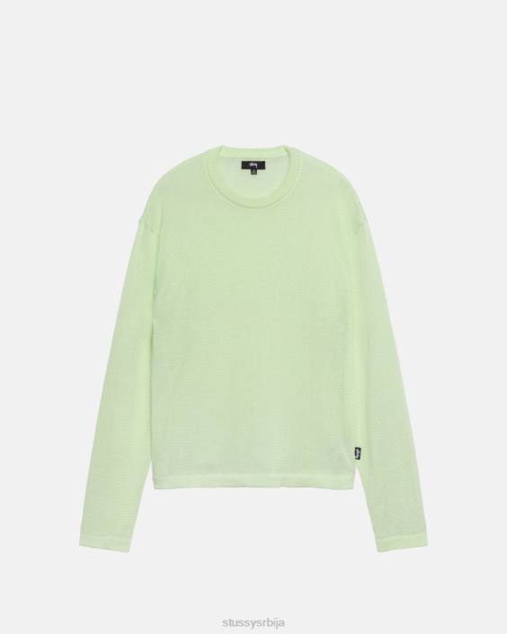 STUSSY плетива зелен унисек џемпер осетљив на светлост L64B248