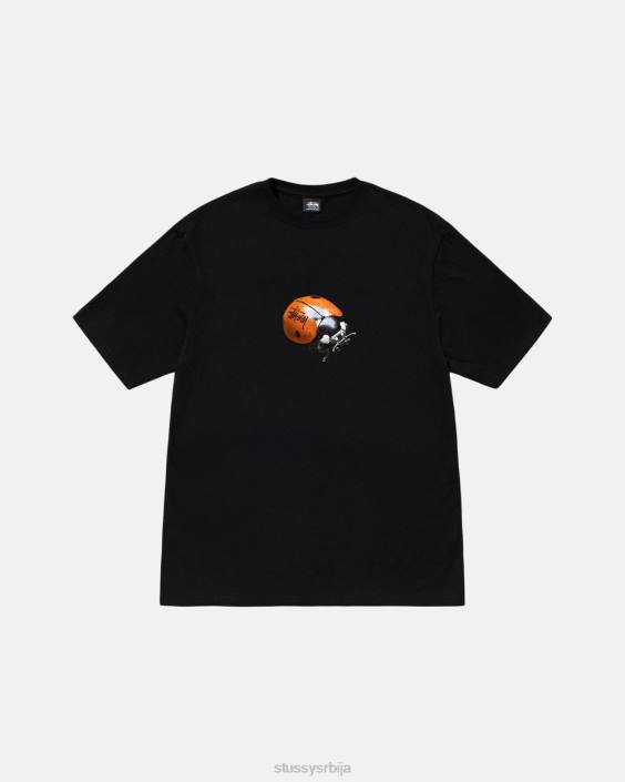 STUSSY теес црн унисек бубамара тее L64B16