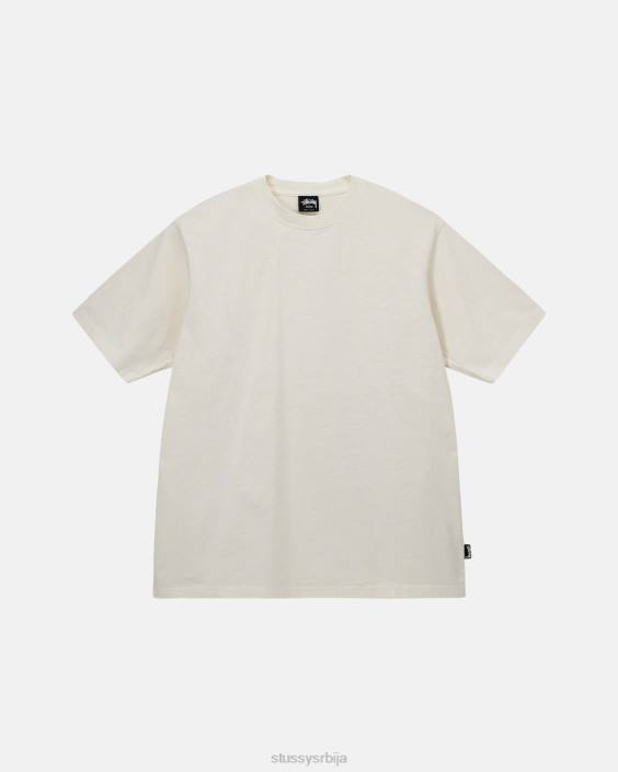 STUSSY теес природним унисек тешка посада обојена пигментом L64B68