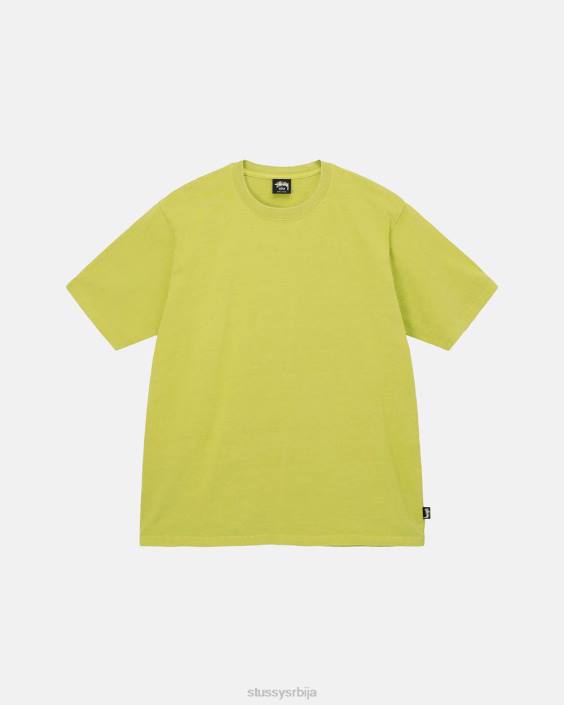 STUSSY теес жута унисек тешка посада обојена пигментом L64B75