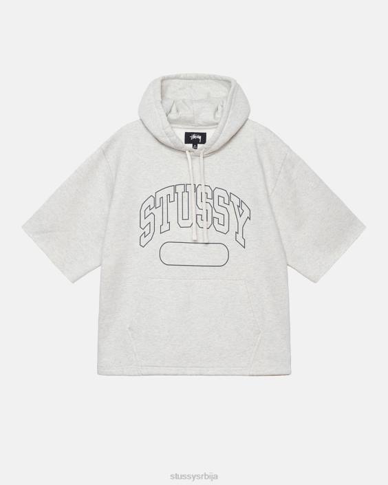 STUSSY зноји се јасен вријесак унисек сс кутијаста мајица с капуљачом L64B161