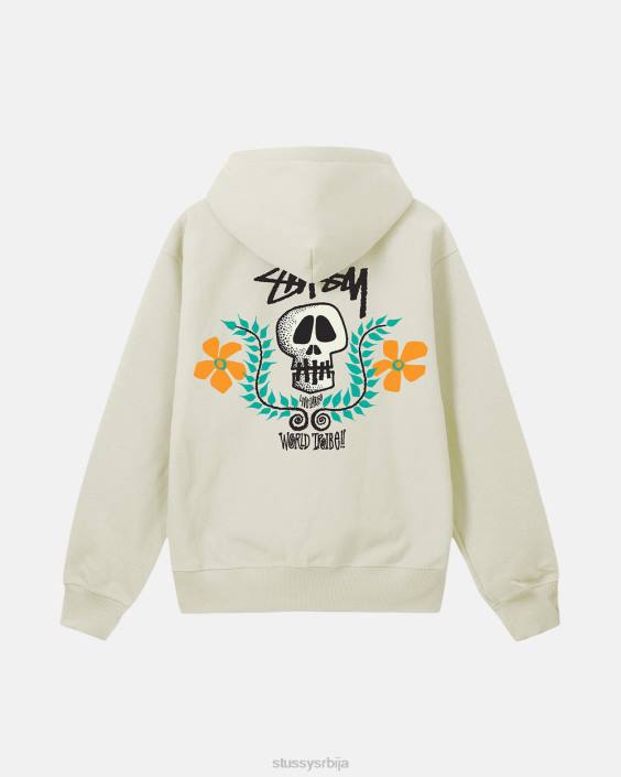 STUSSY зноји се камен унисек капуљача са капуљачом са лобањом L64B178