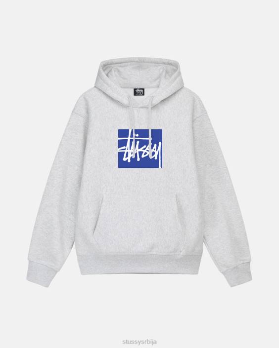 STUSSY зноји се јасен вријесак унисек стоцк бок хоодие L64B181