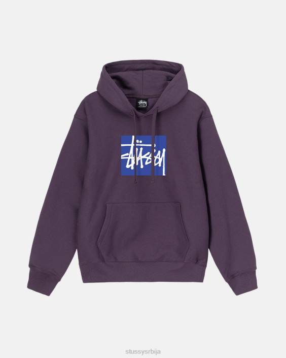 STUSSY зноји се грожђа унисек стоцк бок хоодие L64B182