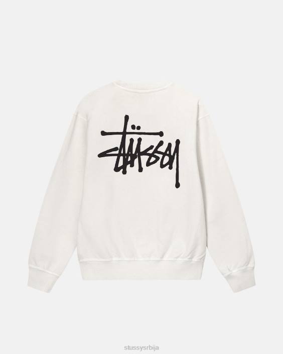 STUSSY зноји се природним унисек основни пигмент обојен посада L64B185