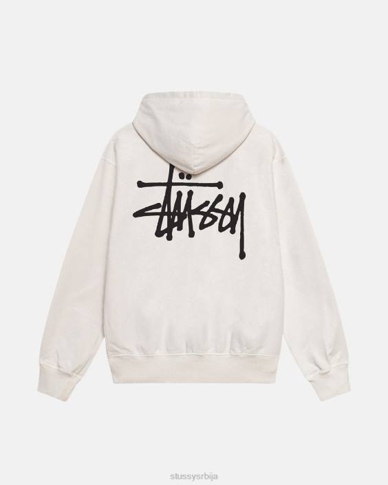 STUSSY зноји се природним унисек дуксерица обојена основним пигментом L64B189