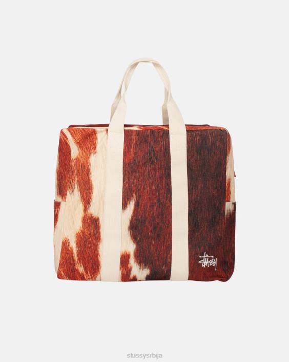 STUSSY други кравља кожа унисек платнена торба за летење L64B443